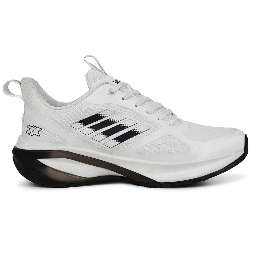 Best Shoes Walking Running Leap7x White Sports Lacing Running Shoes For Men RUNNY-1E By Liberty
