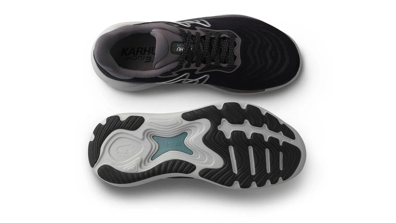 Best Supportive Running Shoes MEN'S IKONI 3.0 HIVO - BLACK / QUIET SHADE