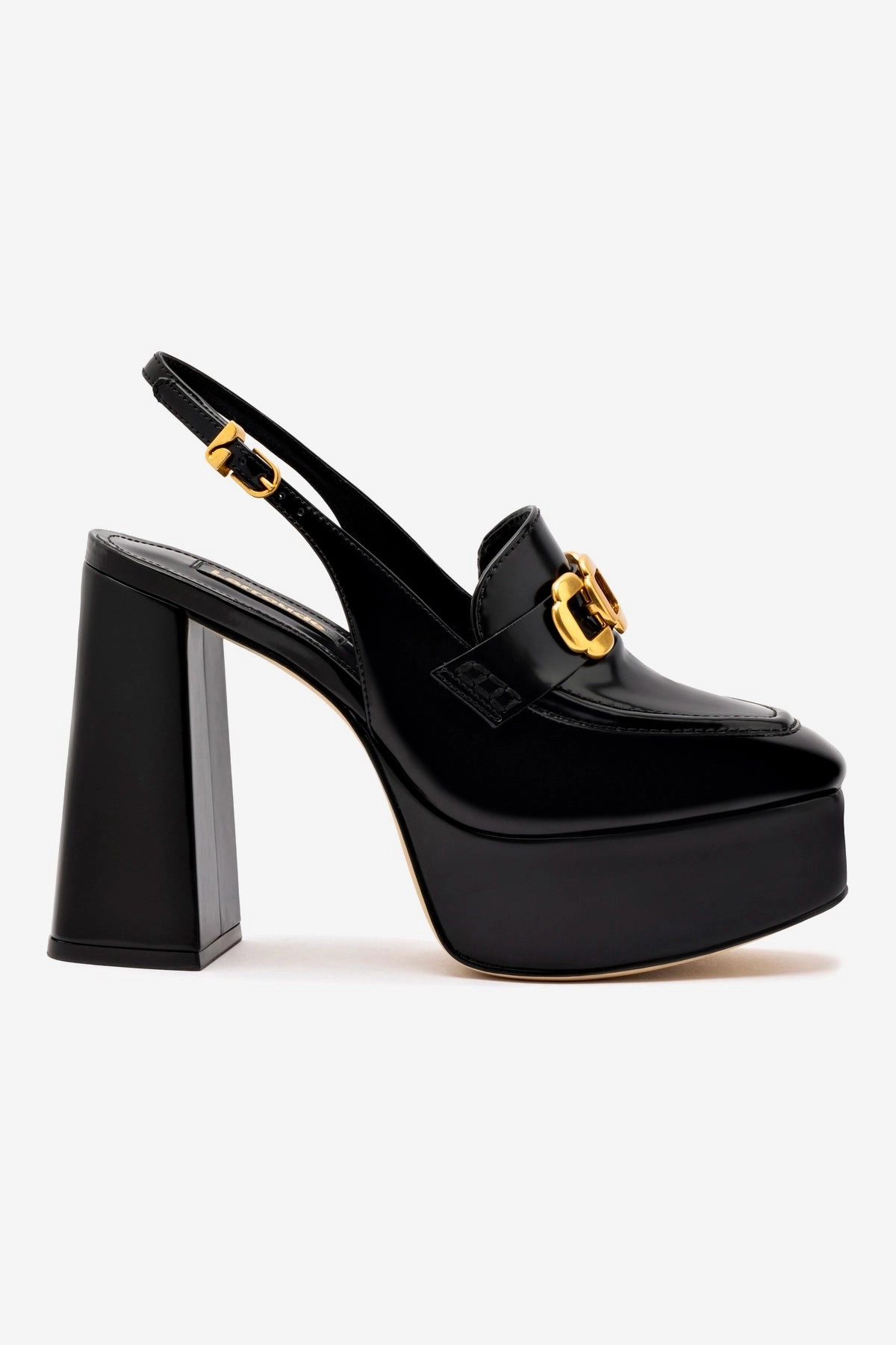 Harrington Loafer Hi In Black Box Leather Sam Edelman Lorraine Loafers