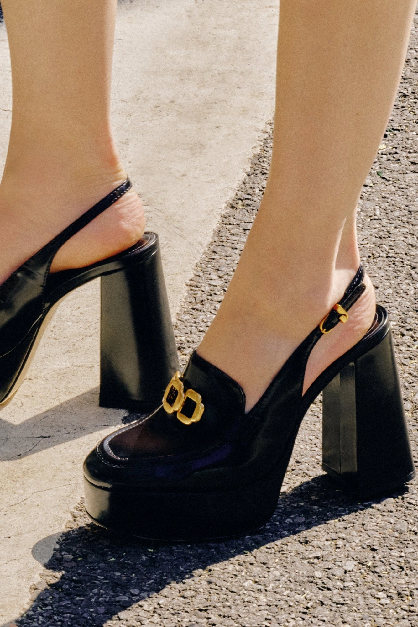 Harrington Loafer Hi In Black Box Leather Air Loafers