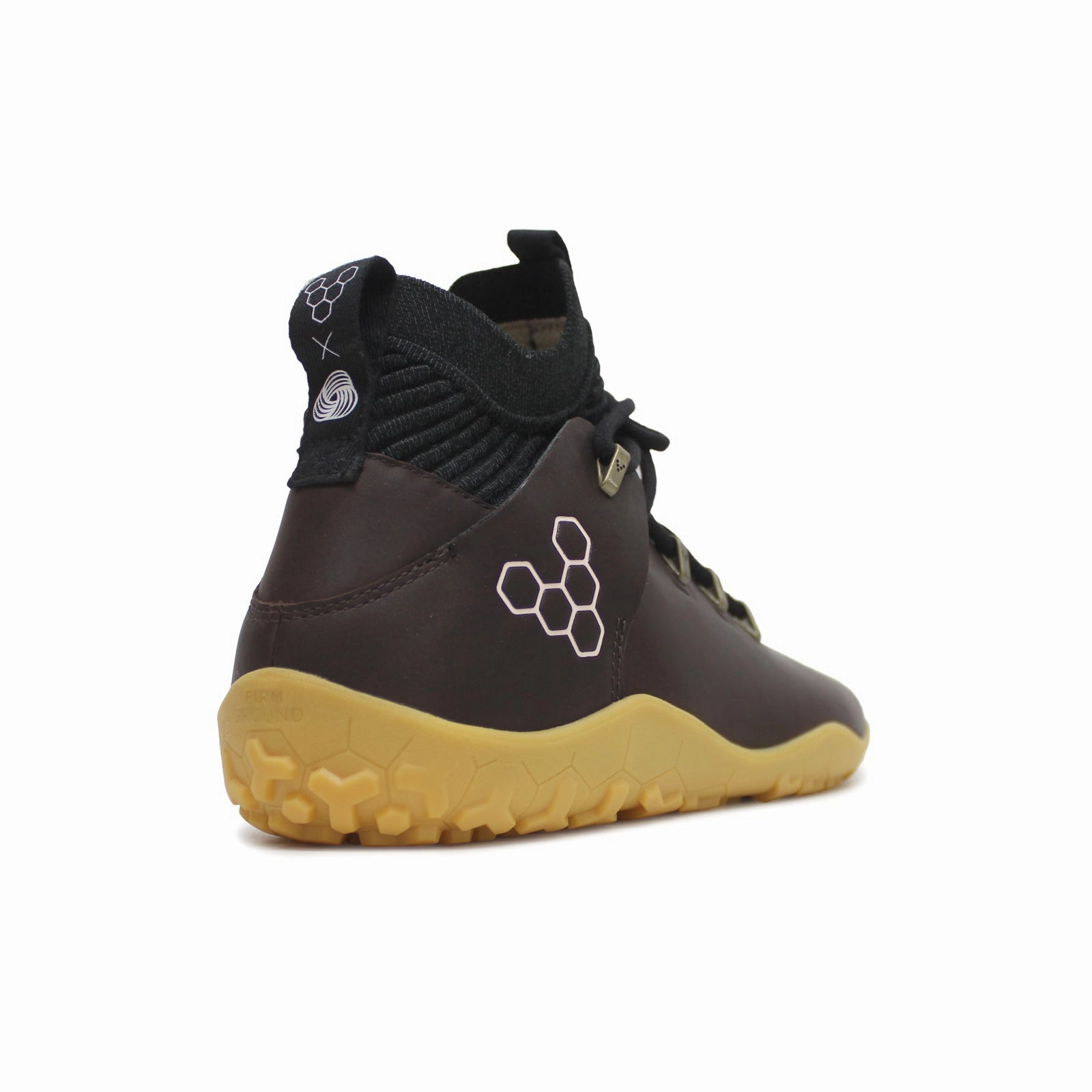 Extra Wide Hiking Boots Vivobarefoot Magna Leather FG Leather Men's High Top Trainers - UK 7 - US 8 Men - EU 41