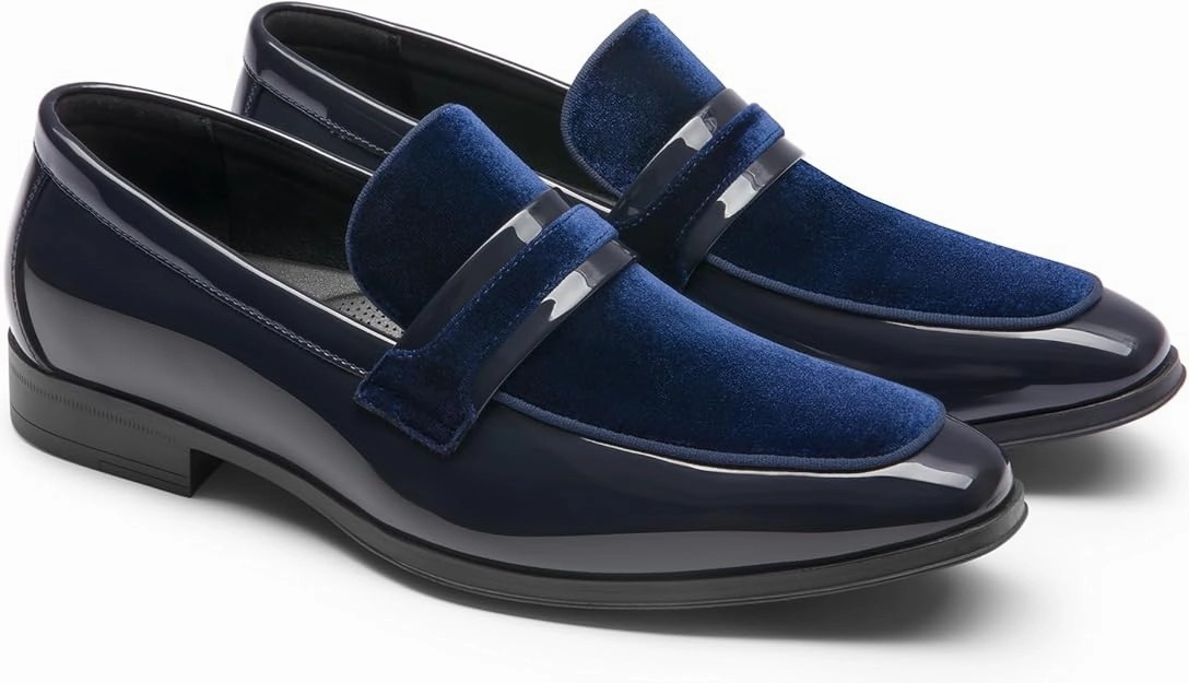 Patent Loafers Classic Velvet Slip-on Dress Shoes Sanctuary Loafers