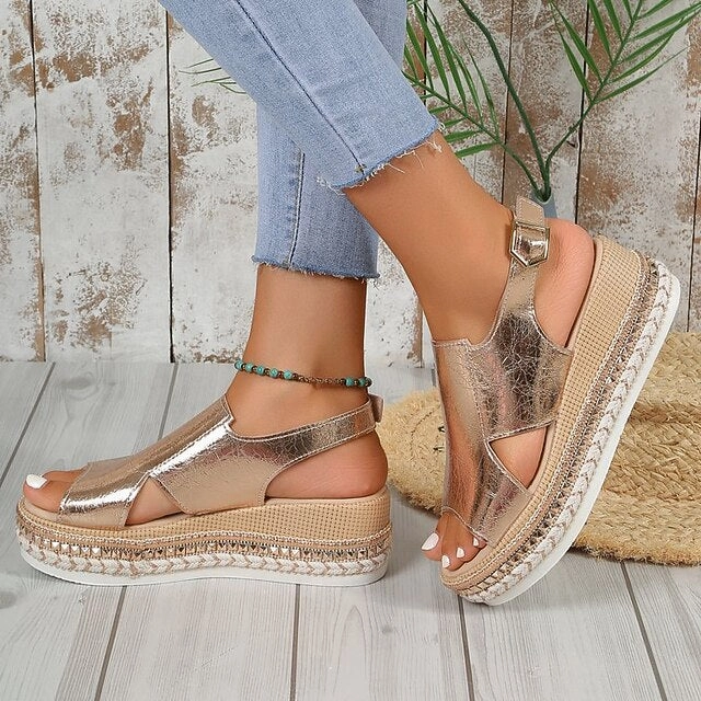 New Balance 610 Joe Freshgoods Beneath The Surface Lil Desert Faux Gold Platform Espadrille Leather Women's Metallic