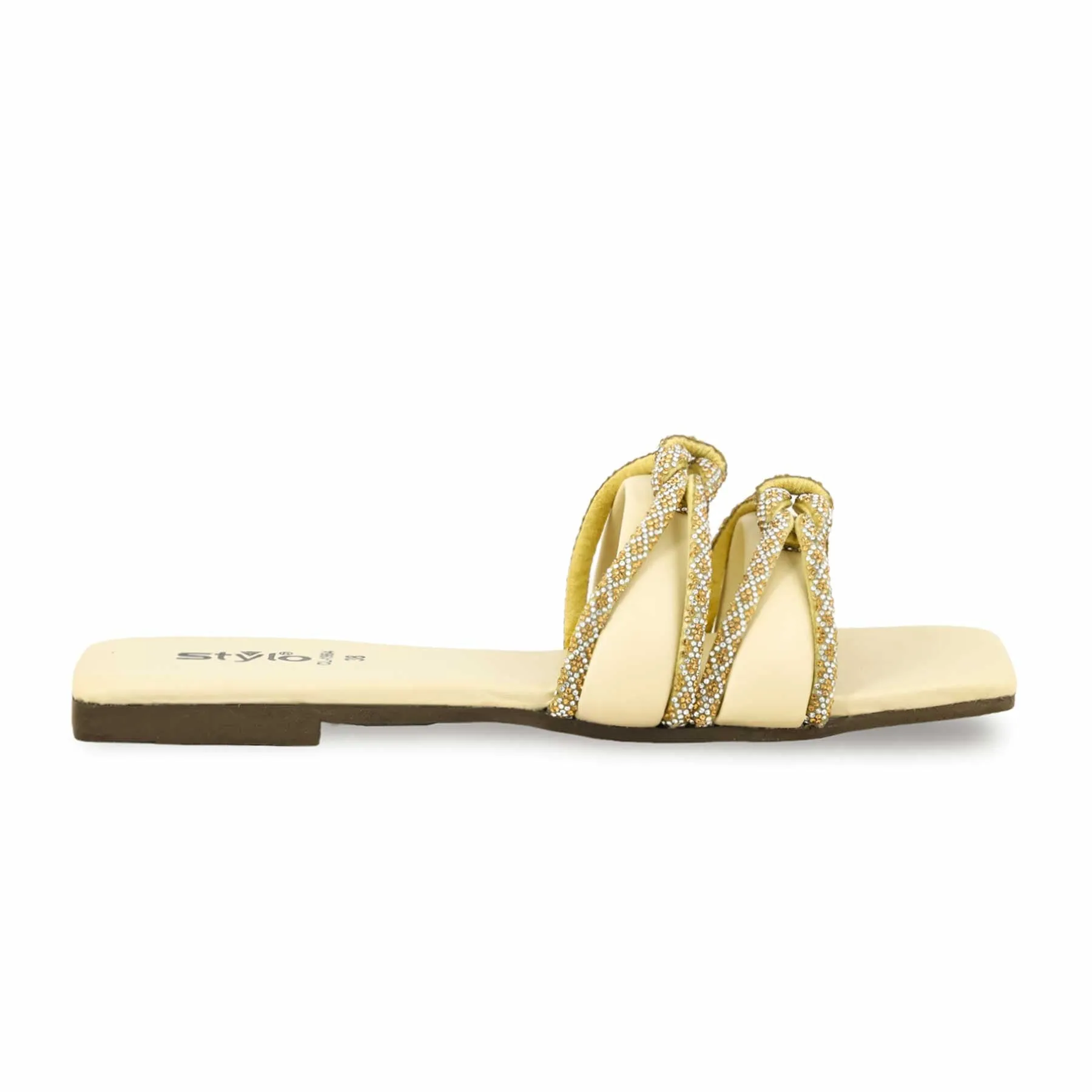 Cupid Slide Fawn Casual Slipper For Women CL1964