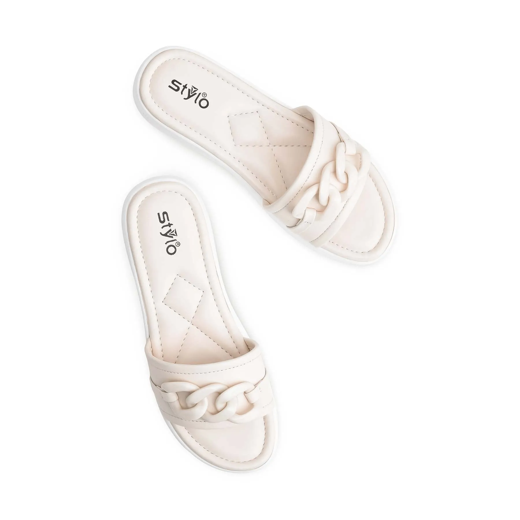 Fawn Formal Slipper PU0482 Slippers Cloth