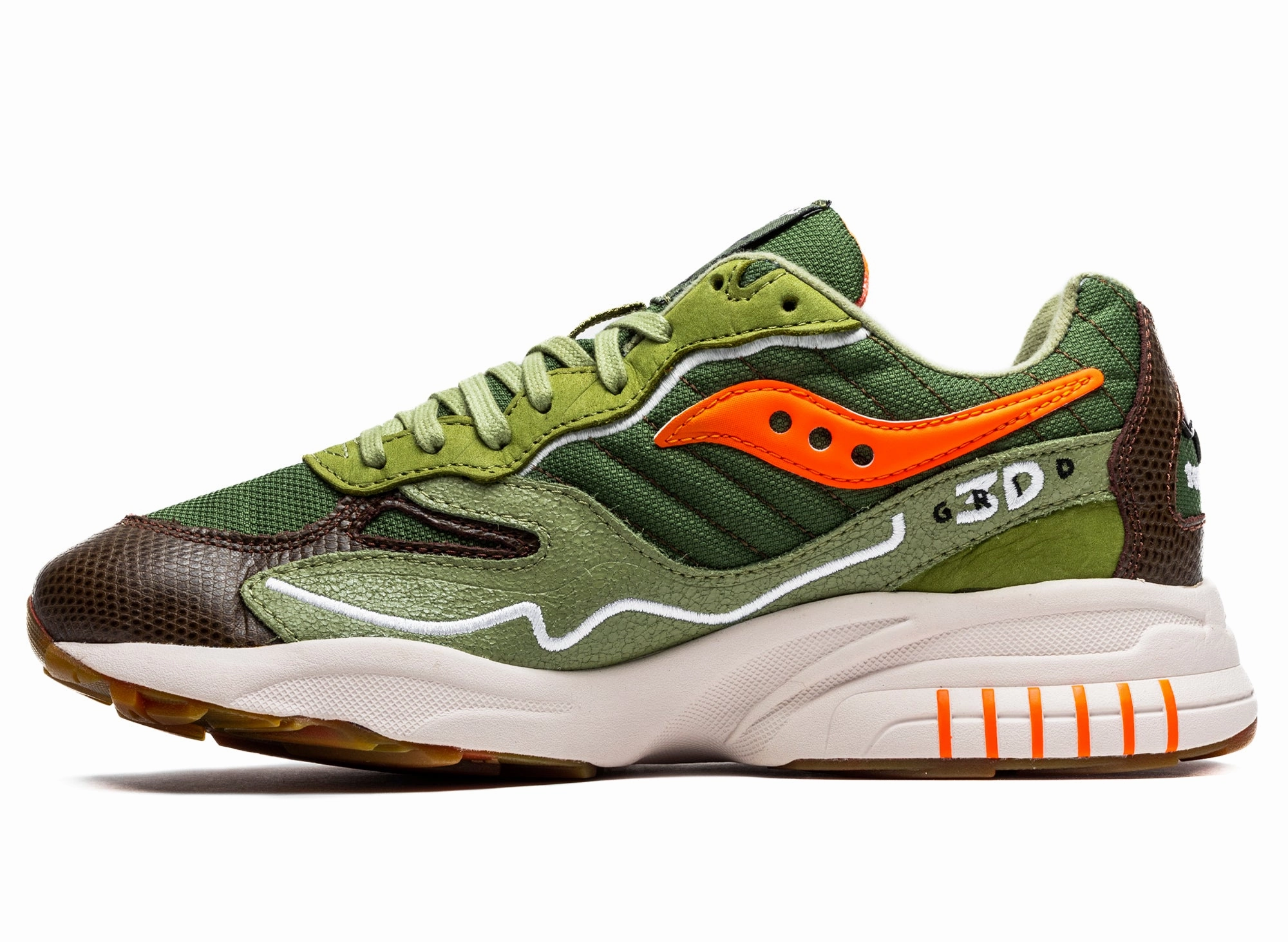 Saucony 3D Grid Hurricane Suede Brogue Boots