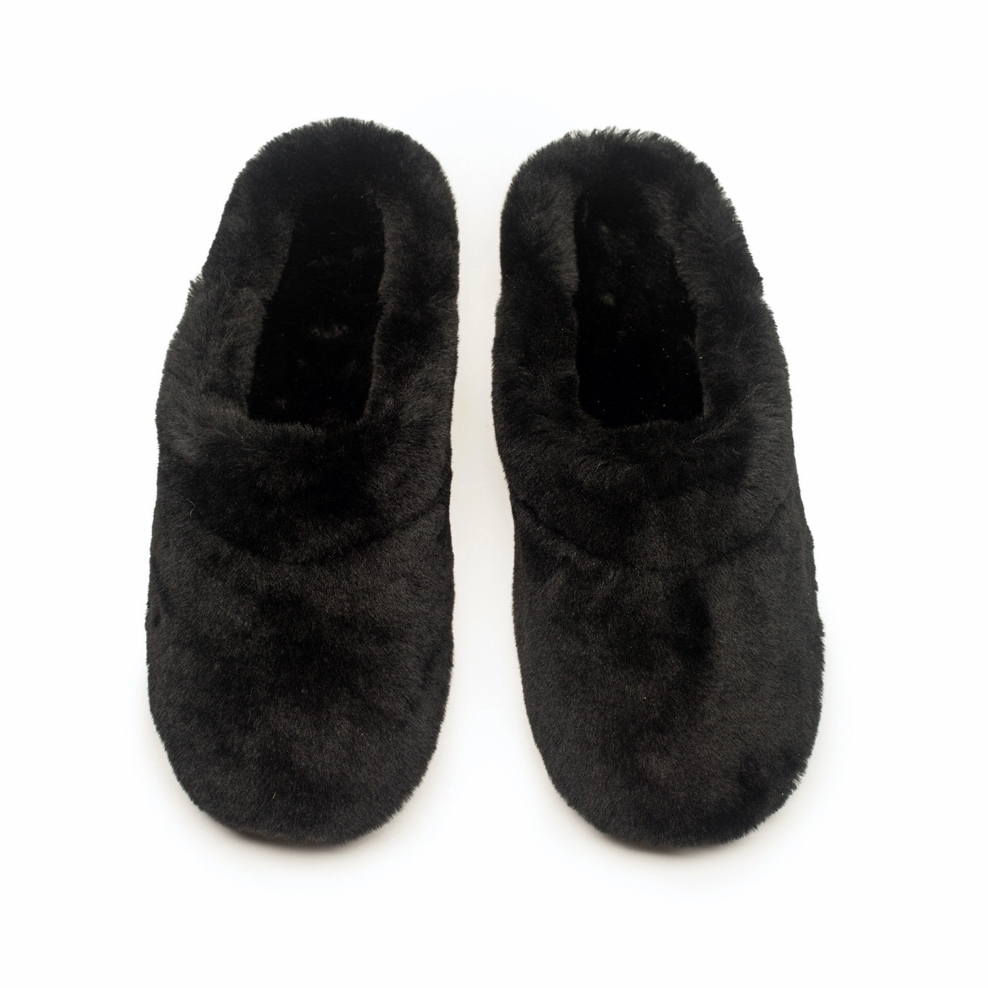 Redfoot Slippers SLIPPERS Black | Shearling