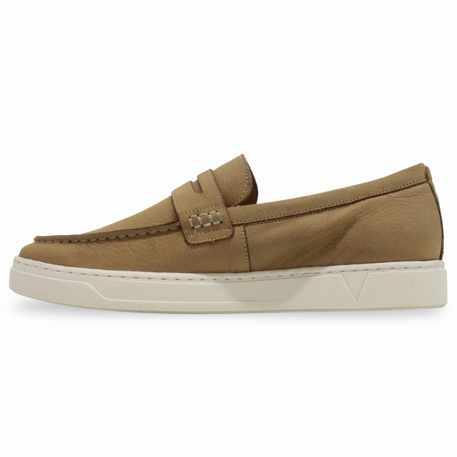 Suede Loafers With Shorts Vionic Thompson Nubuck Men's Loafers Sand Shoes