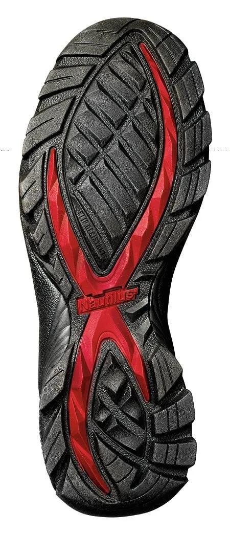 Boots Camouflage Nautilus Mens Steel Toe ESD Athletic M Grey/Red Action Leather Shoes