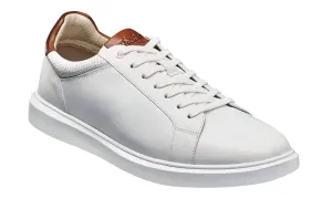Florsheim - (A2504) Social LTT Sneaker (White) American Made Work Boots