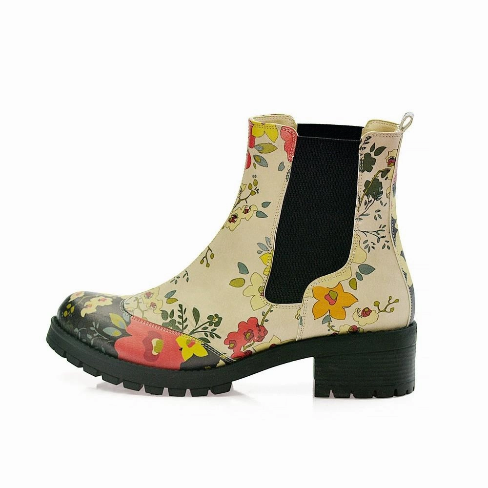 Flowers Short Boots LAS104 Boots In The Park 2025