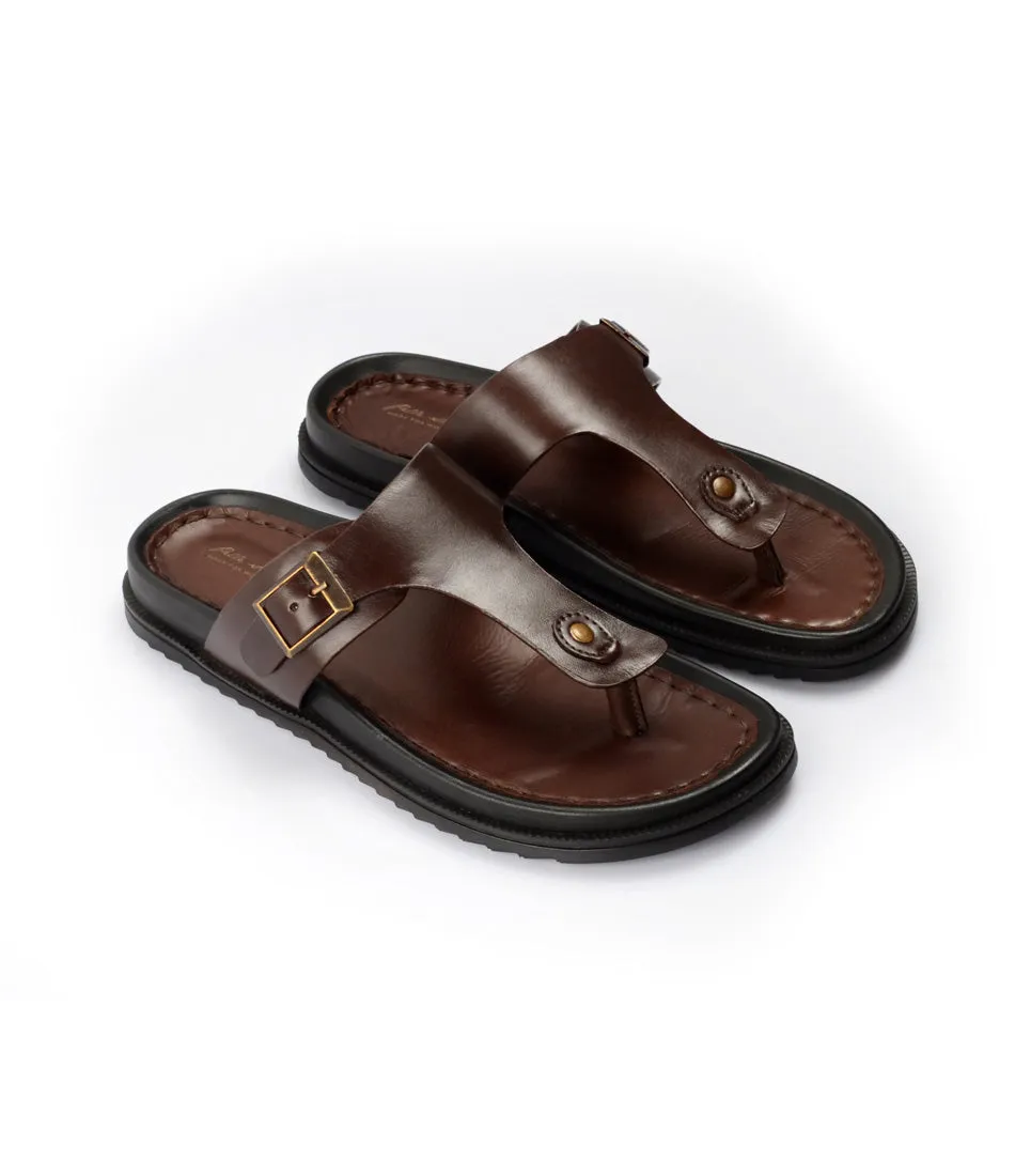 Corkys Slippers Palermo Leather Slippers - Brown