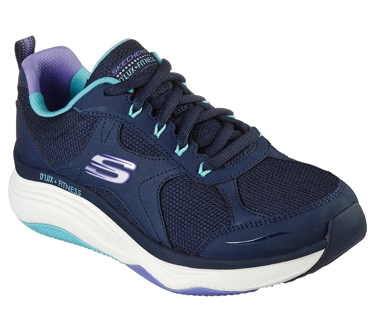 SKECHERS D'LUX FITNESS - PERFECT TIMING - 149836 - NVMT 2.zerogrand Lsr Wing Oxford