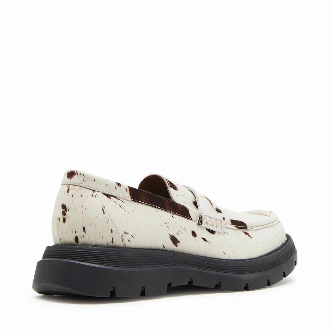 Steve Madden Penny Loafers Raiden Casual Shoe BROWN/WHITE