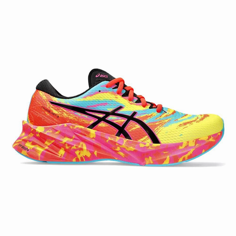 Men's Asics Novablast 3, Aquarium/Vibrant Yellow, 8.5 D Medium Replacement Shoe Laces Asics