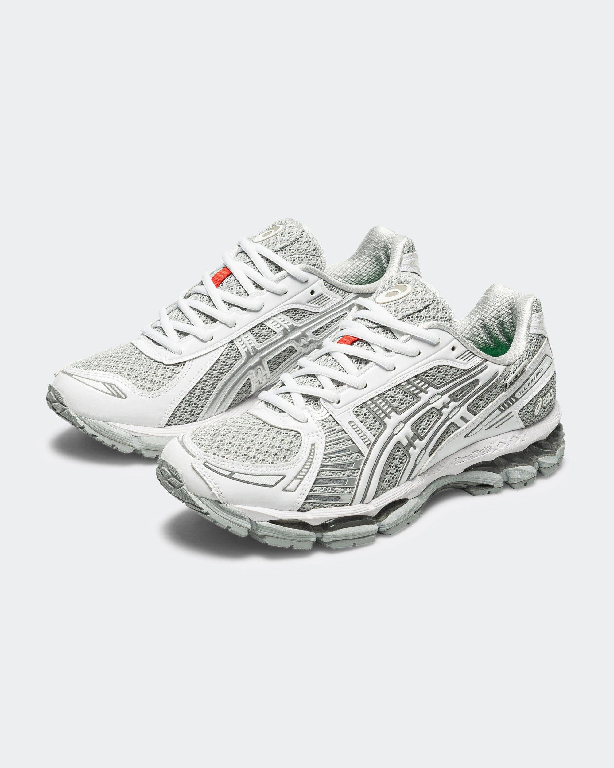 GEL-Kayano 12.1 x UP THERE - Glacier Grey/Pure Silver Asics Wide Tennis Shoes