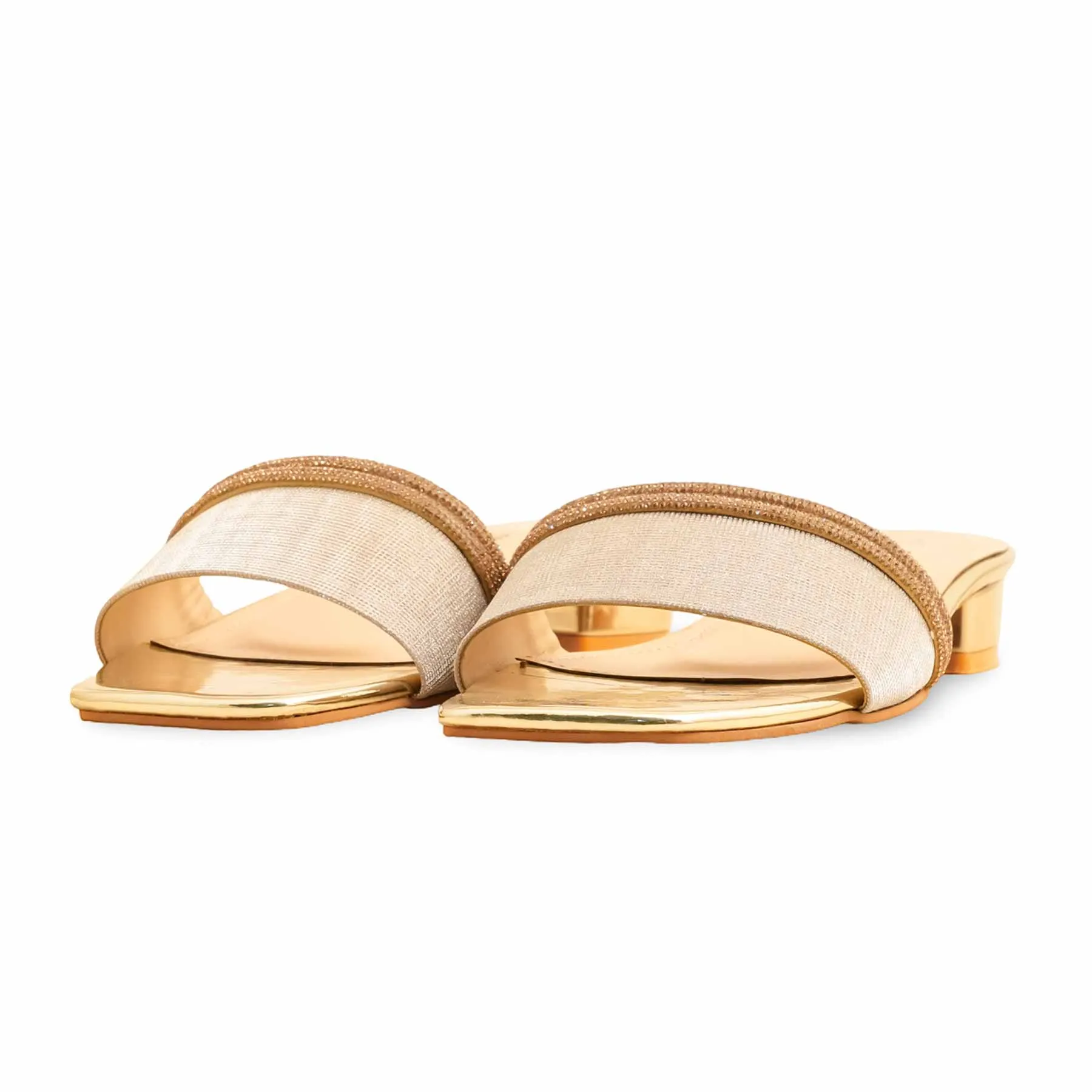 Golden Fancy Slipper LFN714 Puffy Slippers