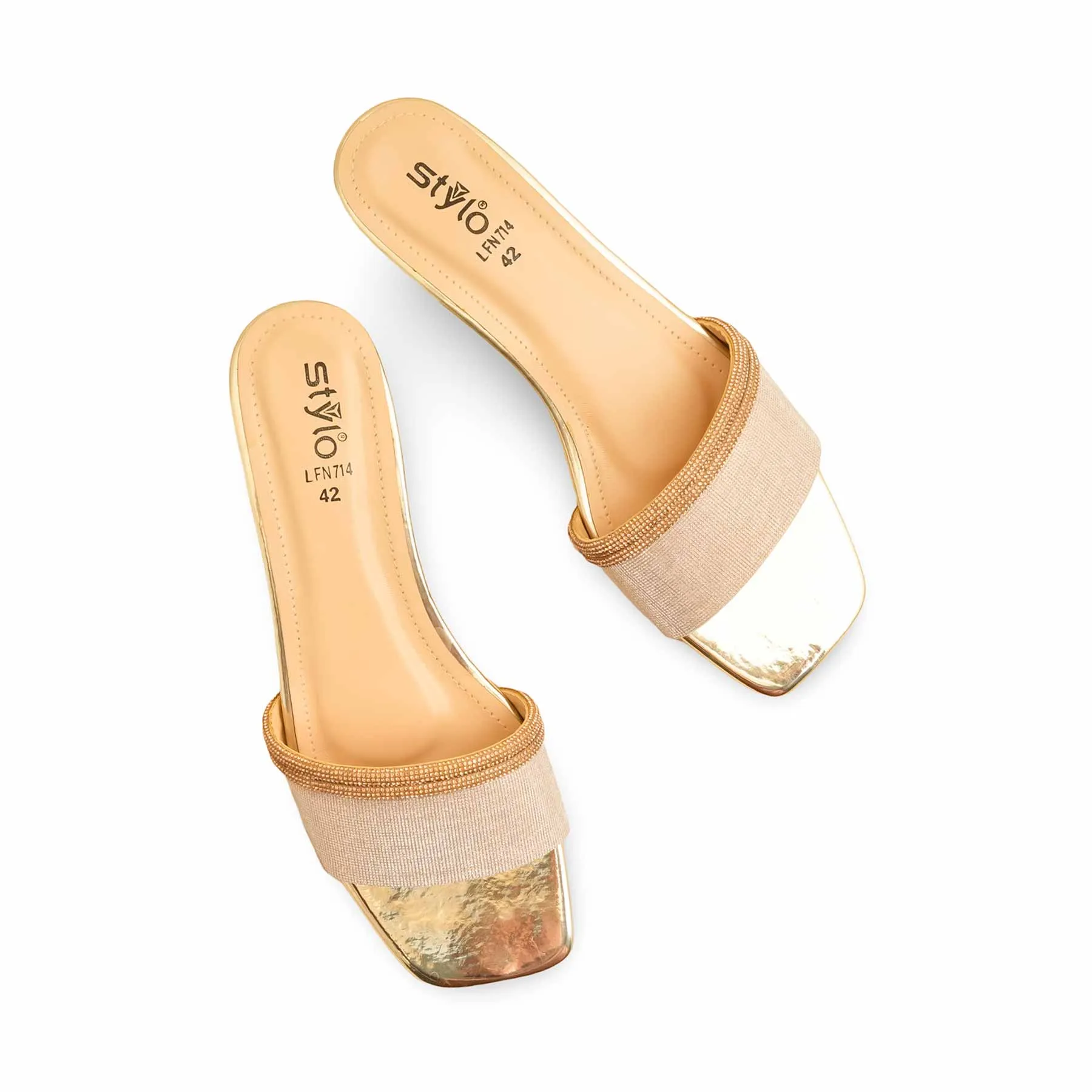 Golden Fancy Slipper LFN714 Slippers Water