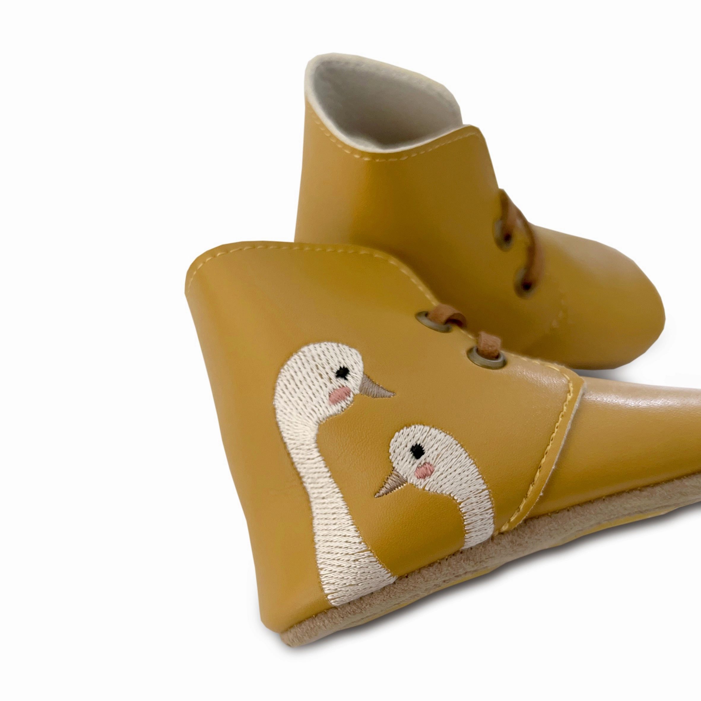 Goose Booties - Ochre Boots Knee High Leather