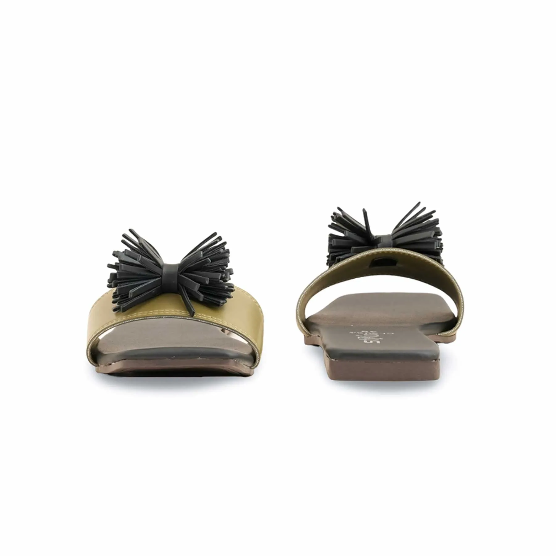 Green Casual Slipper For Ladies CL2064 Climbing Slippers