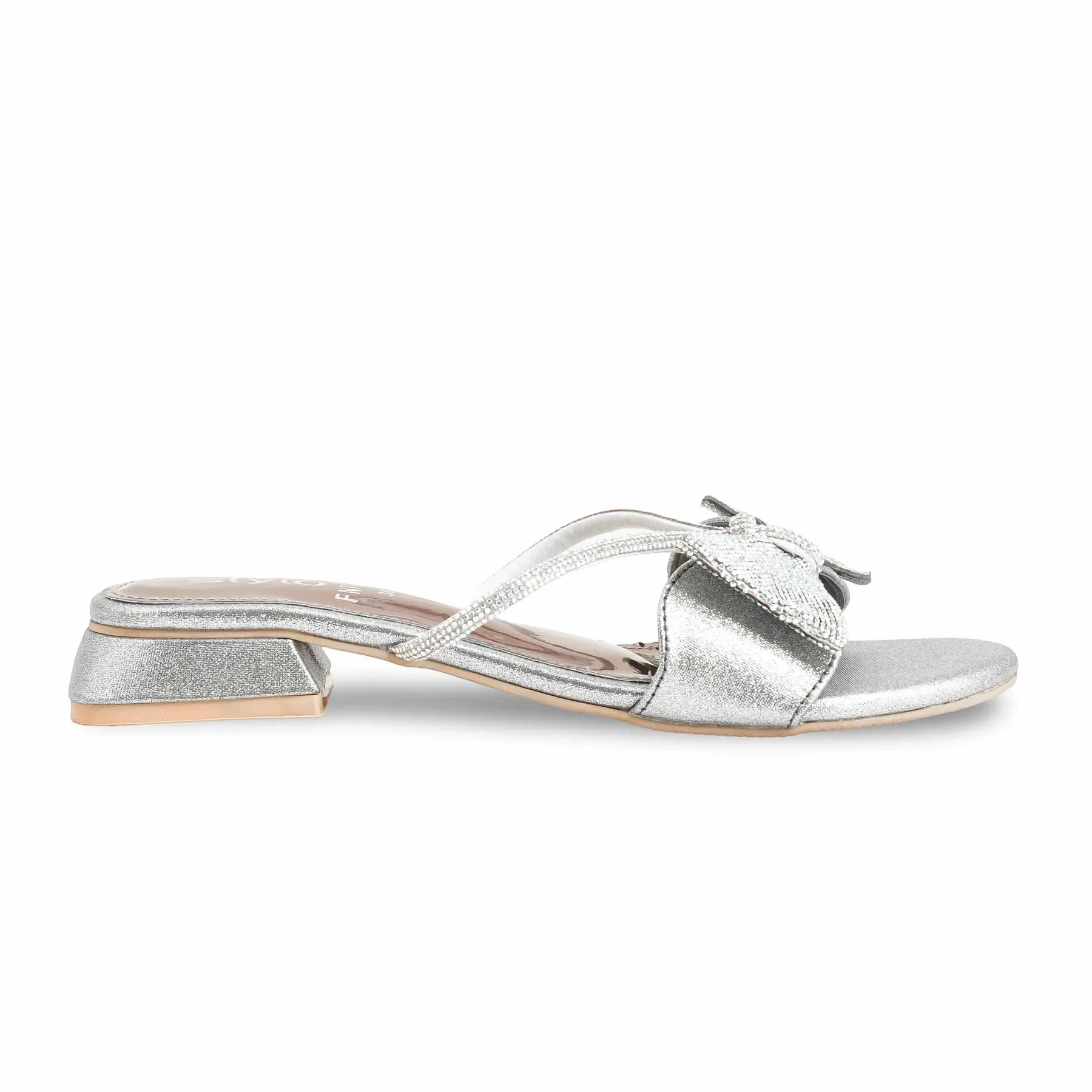 Slippers Vs Slides Grey Fancy Slipper For Ladies FN7947