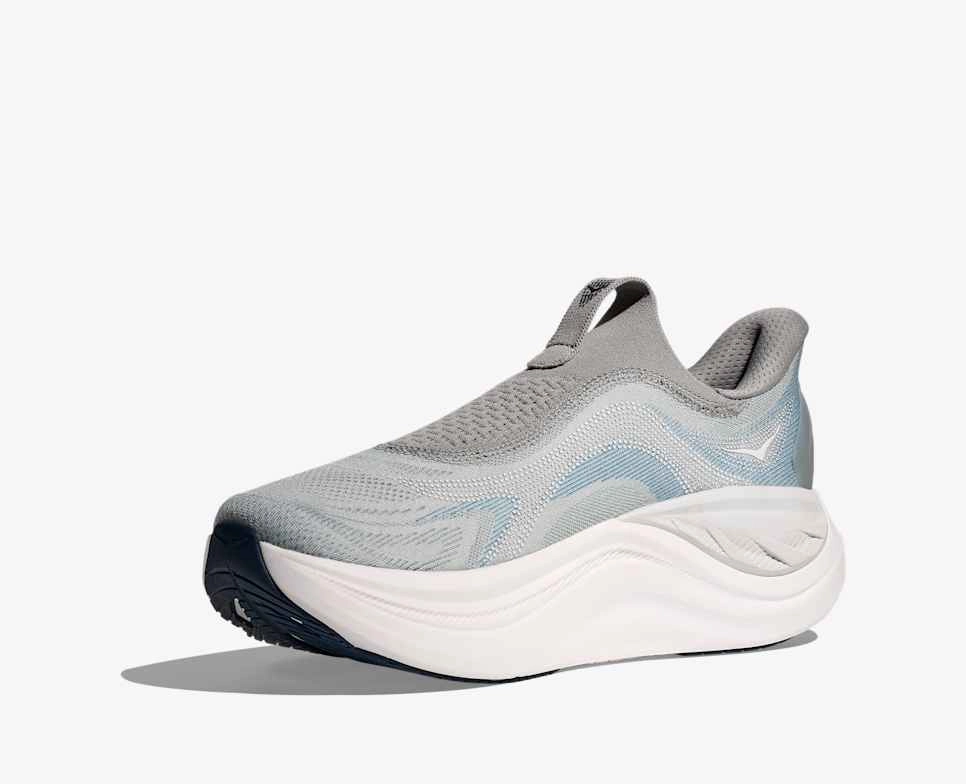 Sale Nearby Hoka Skyward Laceless (Stardust/Stellar Gray) - Men's