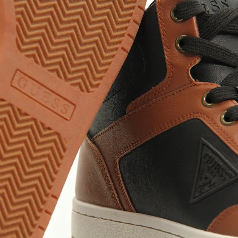 Guess Men's Luny High-Top SHOES GUM116 Round Toe Oxford Shoes