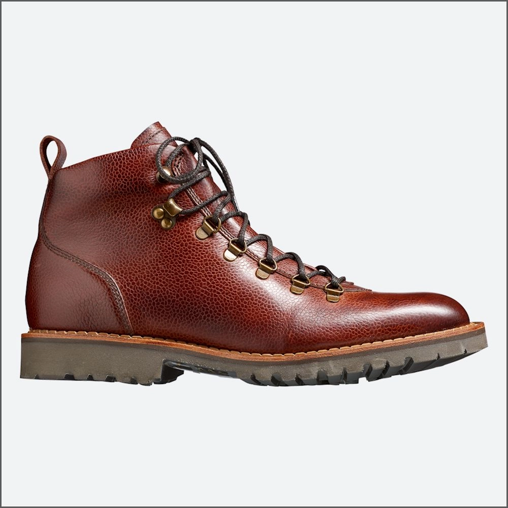 Maroon Burgundy Boots Barker Glencoe Cherry Grain Boot.