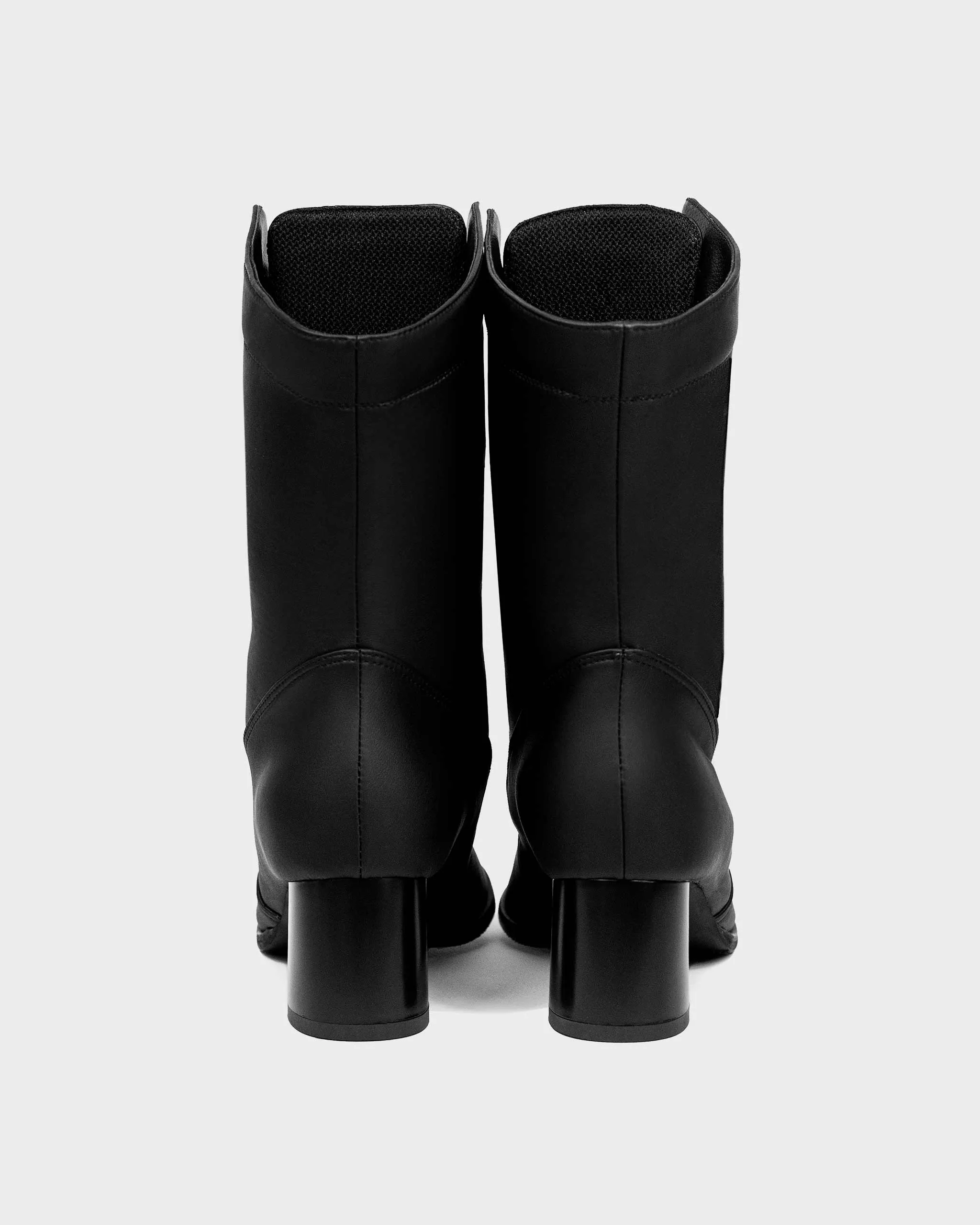 High Boots Black cactus leather boots Anatomic Boots