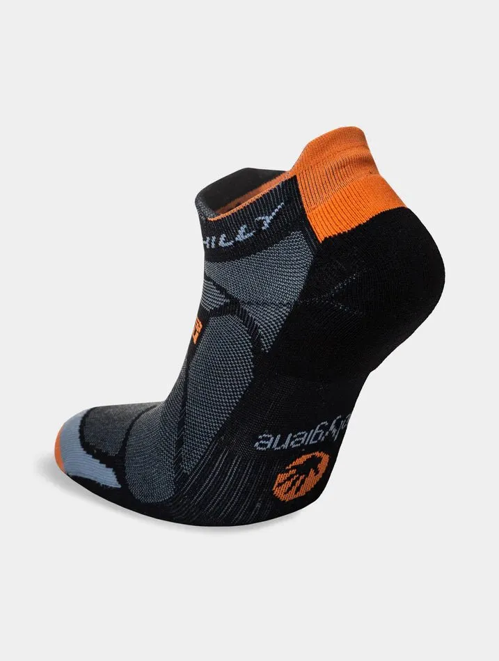 Regular Running Shoes Hilly Marathon Fresh Socklet | Black/Orange | Men
