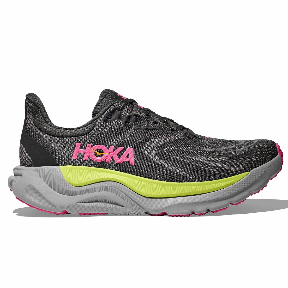 Gdefy Shoes Vs Hoka Arahi 8 Womens | Charcoal Grey / Grey Skies