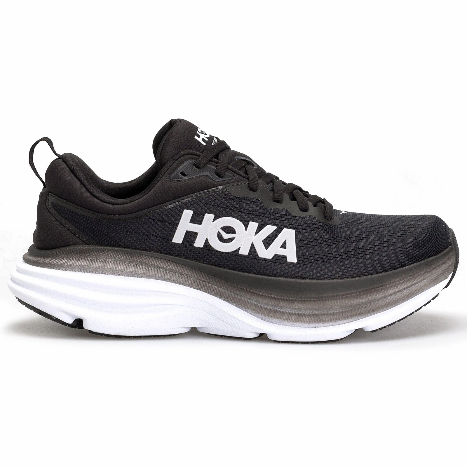 Hoka Bondi 8 Textile Men's Low Top Trainers - UK 9.5 - US 10 Men - EU 44 Fit Review