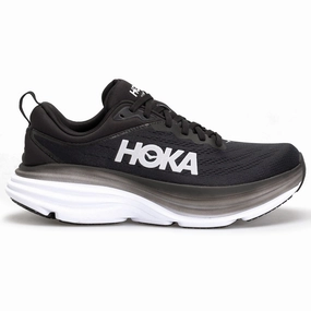 Hoka Bondi 8 Textile Men's Low Top Trainers - UK 9.5 - US 10 Men - EU 44 Shoes Victoria