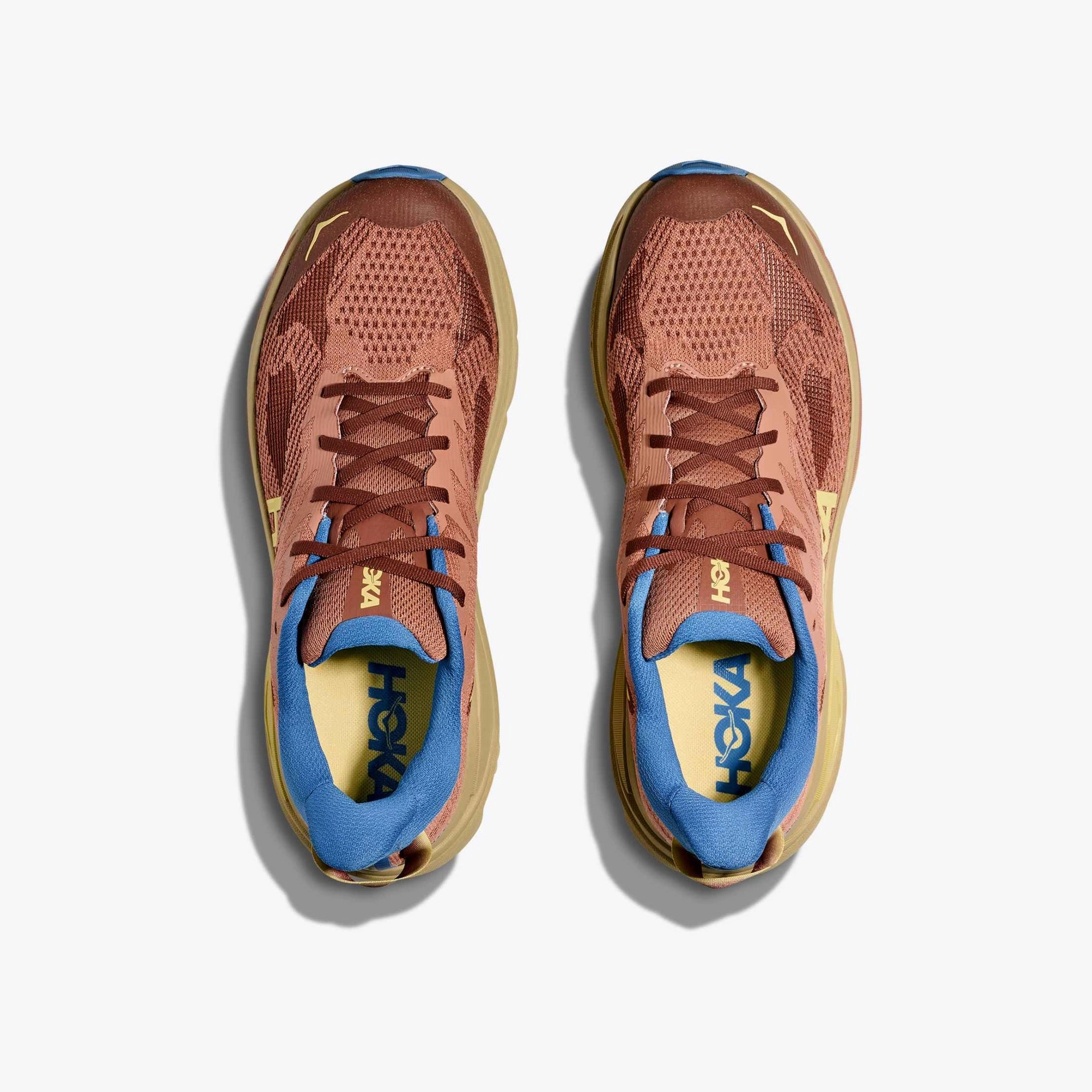 Best Shoes For Being On Feet All Day Hoka Challenger 8 Wide | Maple / Cardamom | Mens