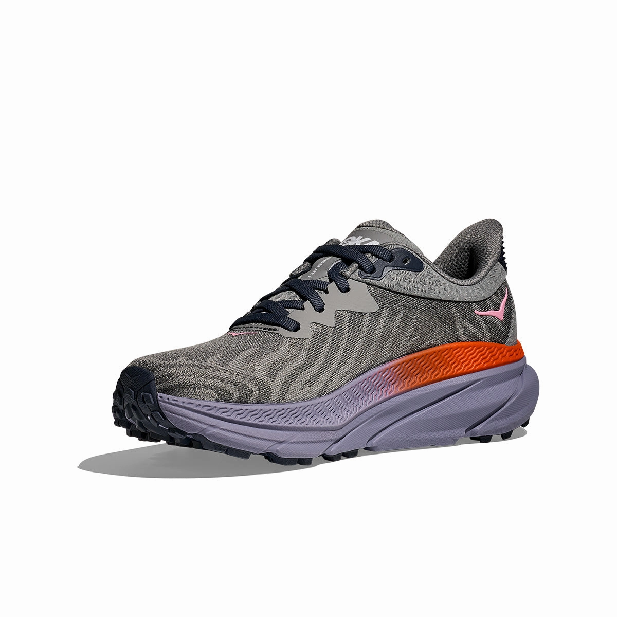 Shoes For Healthcare Workers Hoka Challenger ATR 7 Womens | Galactic Grey / Wild Indigo