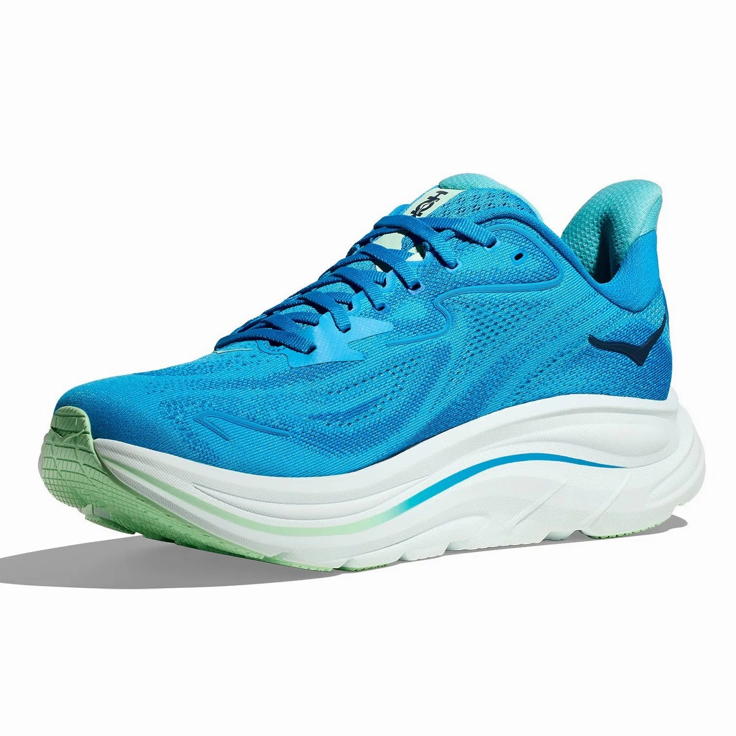 HOKA Clifton 10 Mens 2E Wide Road Running Shoes Shoes For Neuropathy