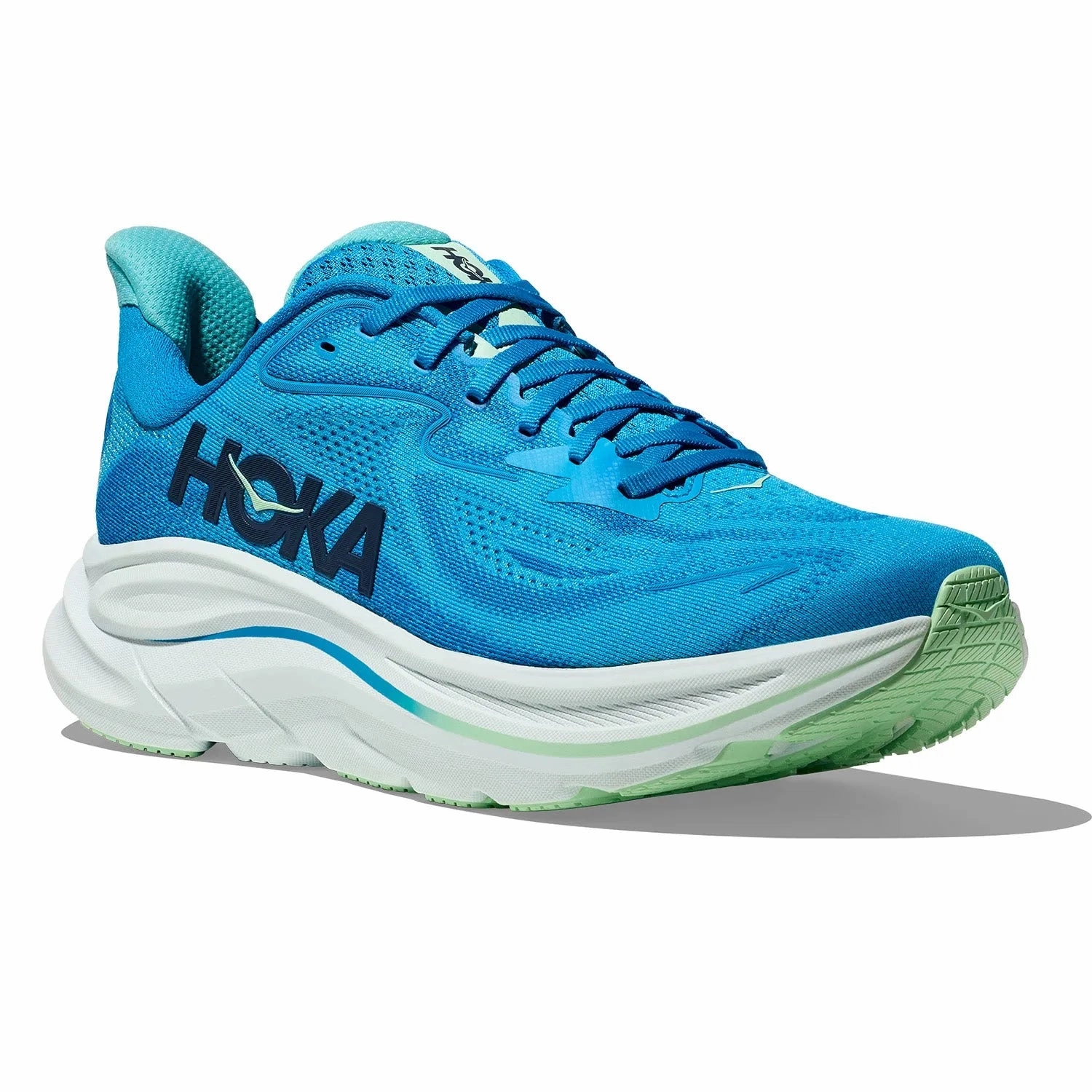 HOKA Clifton 10 Mens 2E Wide Road Running Shoes Latest Release