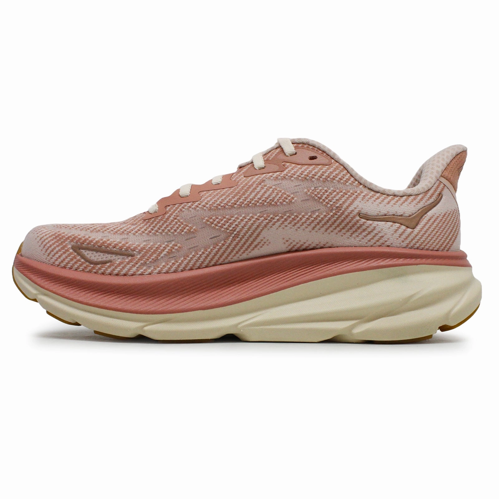 2020 Hoka Clifton 9 Textile Women's Sandstone Cream Running Trainers - UK 7.5 - US 9 Women - EU 41 1/3