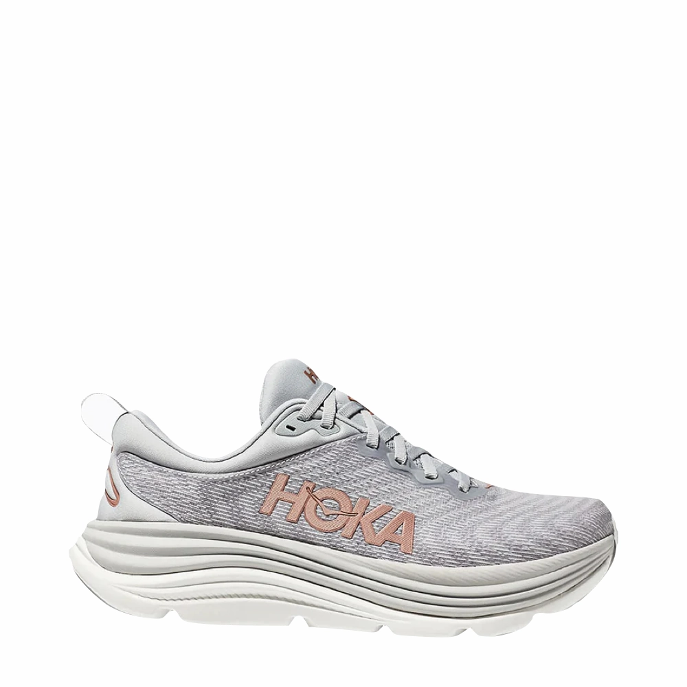 Does Have Shoes Hoka Women's Gaviota 5 Running Sneaker in Harbor Mist/Rose Gold