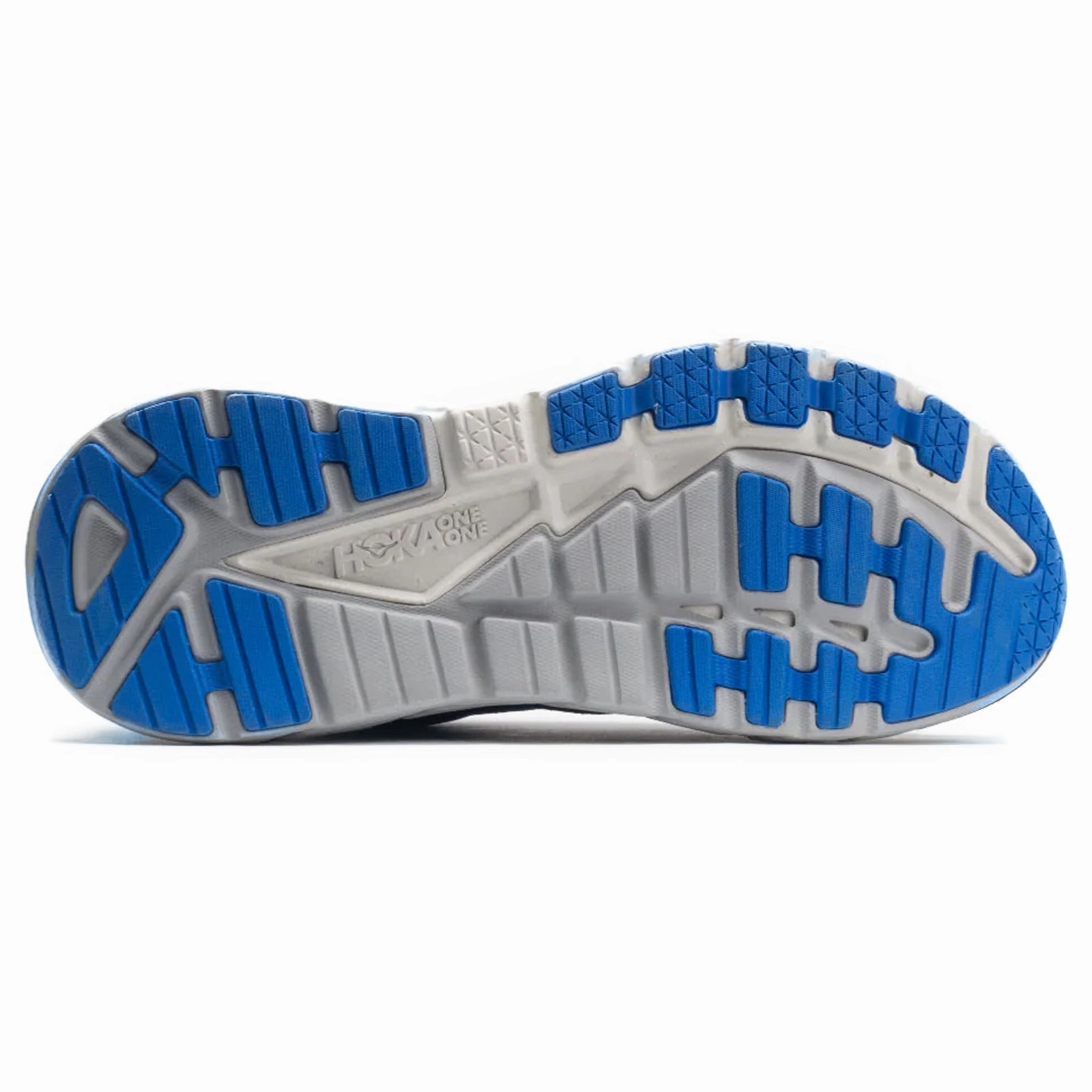 Portland Or Hoka Gaviota 4 Textile Synthetic Men's Bluing Blue Graphite Lace Up Trainers - UK 7.5 - US 8 Men - EU 41 1/3