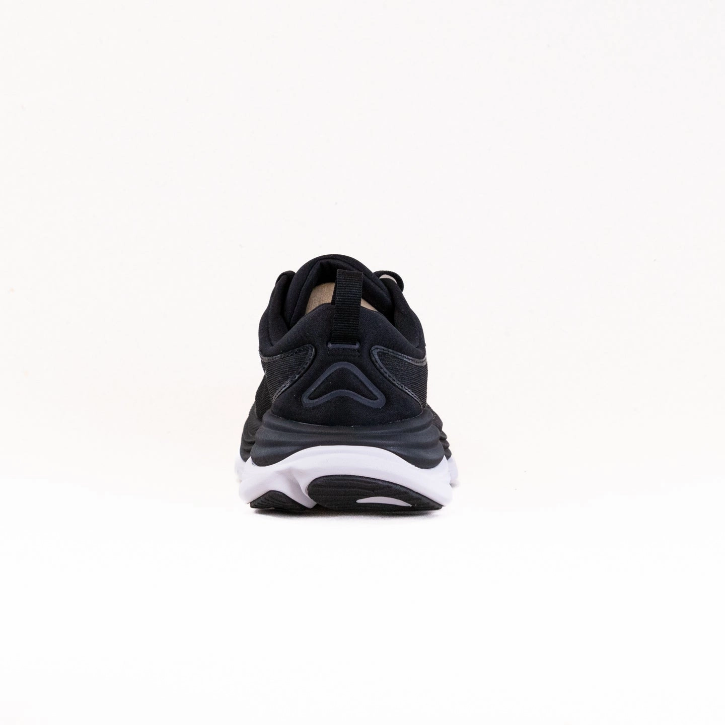 Hoka Gaviota 5 Wide (Men's) - Black/White Shoes Loafers