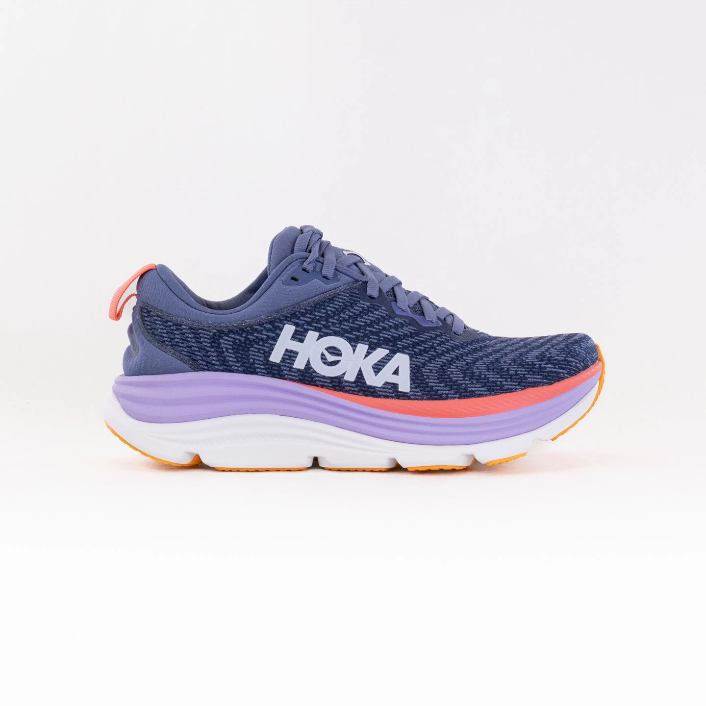Hoka Gaviota 5 (Women's) - Anchor/Grapefruit Shoes Charleston Sc