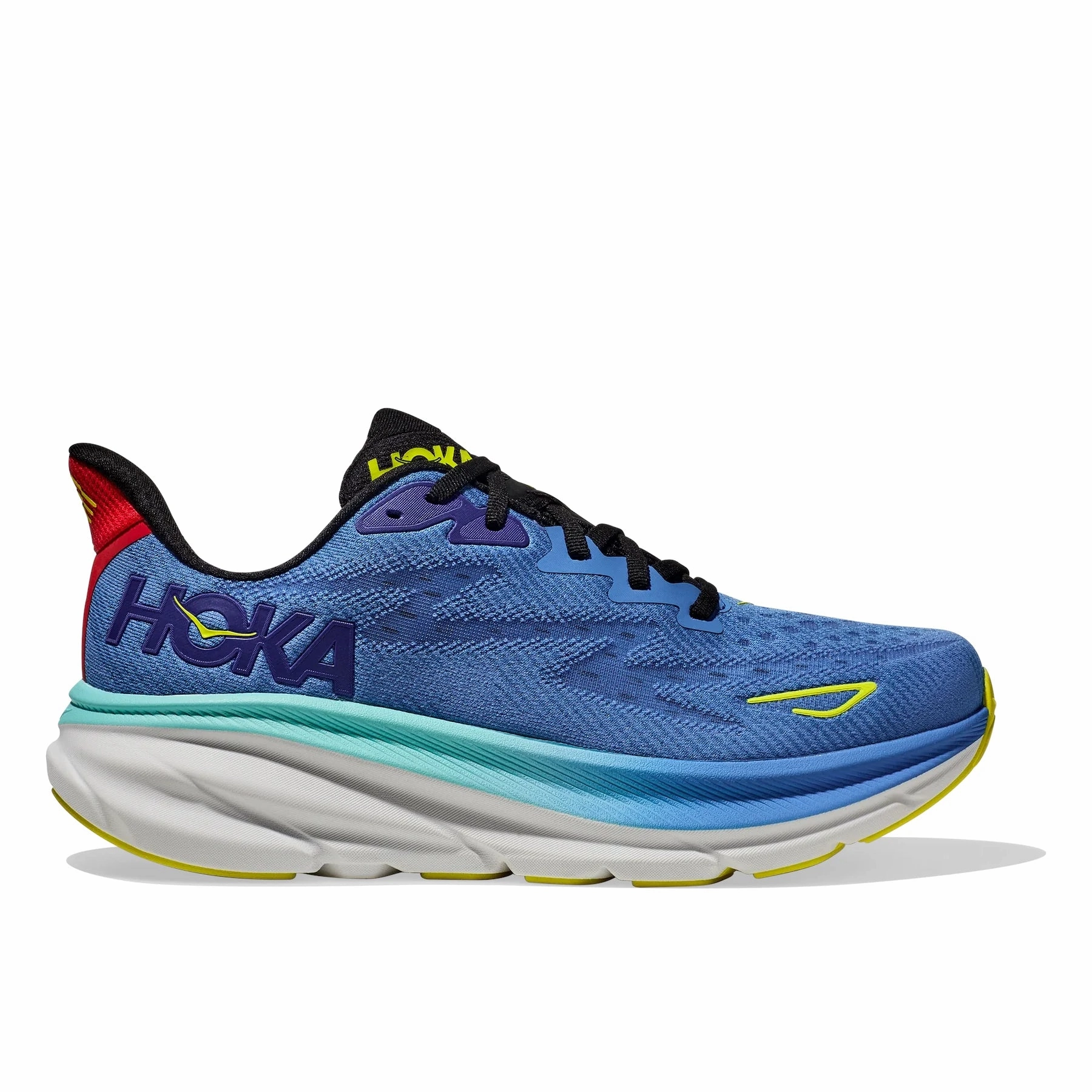 Best Shoes For Walking With Arch Support Hoka Men's Clifton 9 - Virtual Blue/Cerise