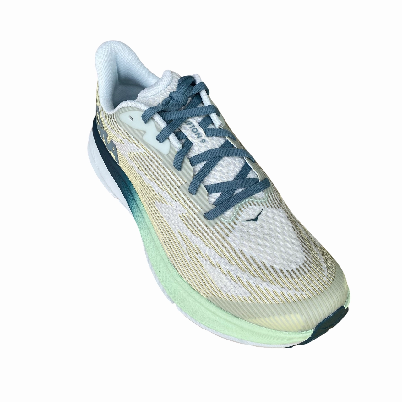 Hoka One One scarpa da corsa junior Clifton 9 1131170-DWL verde sfumato blu Best Sale On Shoes
