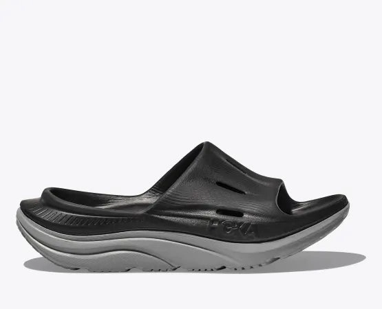 Hoka Recovery Slide 3 (Grey/Grey) - Unisex Shoes Or Cloud