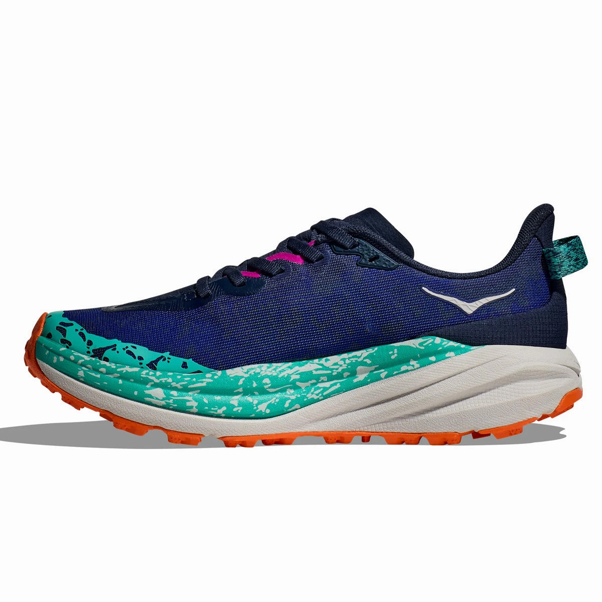 Hoka Speedgoat 6 Womens | Wide | Varsity Navy/meteor Platform