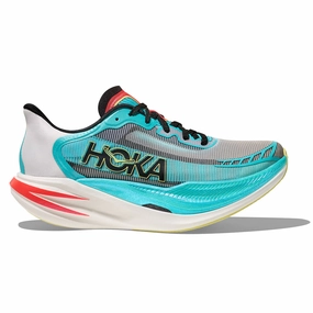 Hoka U Cielo X1 2.0 Running Shoes - Mens - Frost/Black Best Shoes For Flat Feet Running