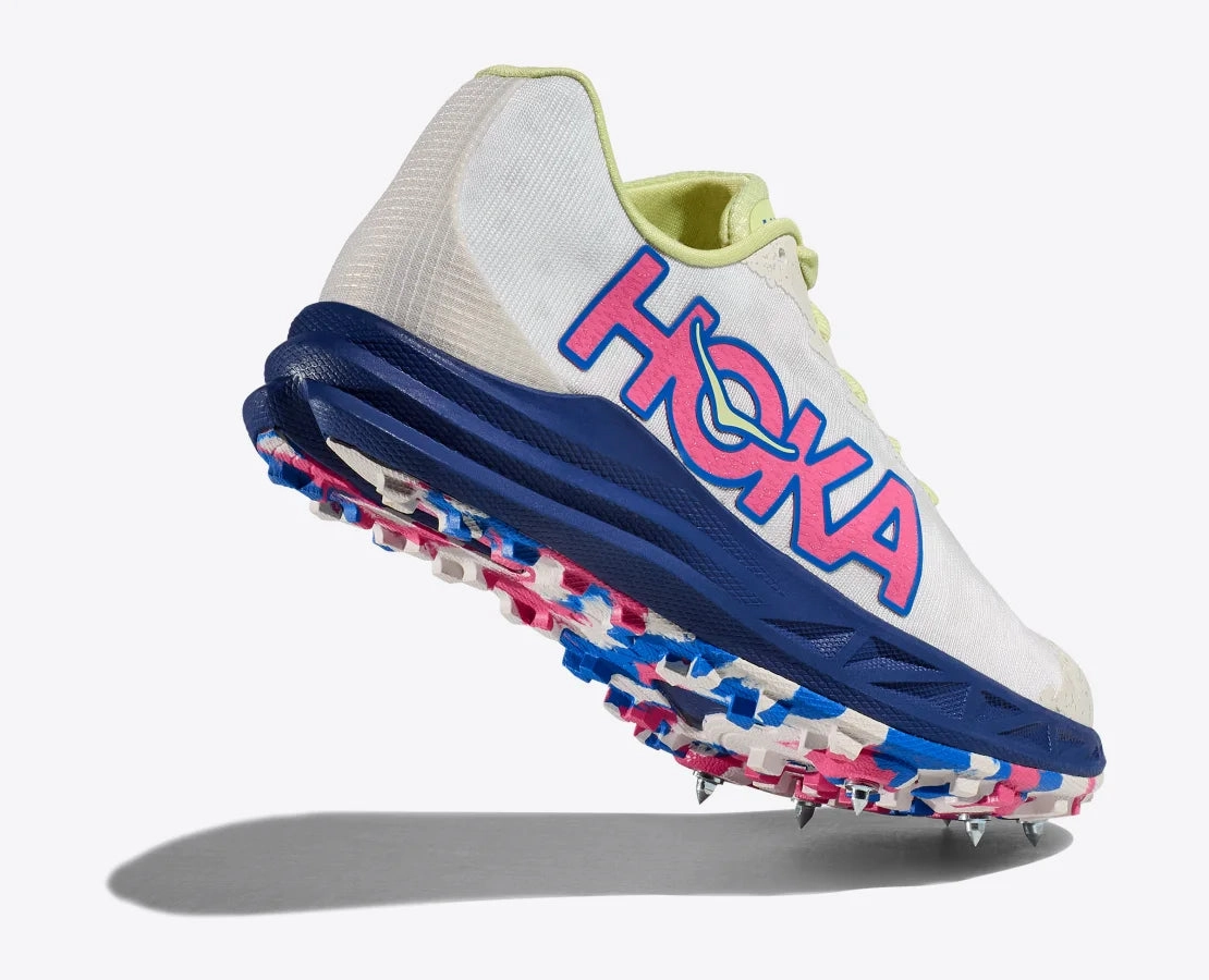 Hoka Unisex Crescendo XC - White/Blueberry (1141272-WLBR) Shoes Man