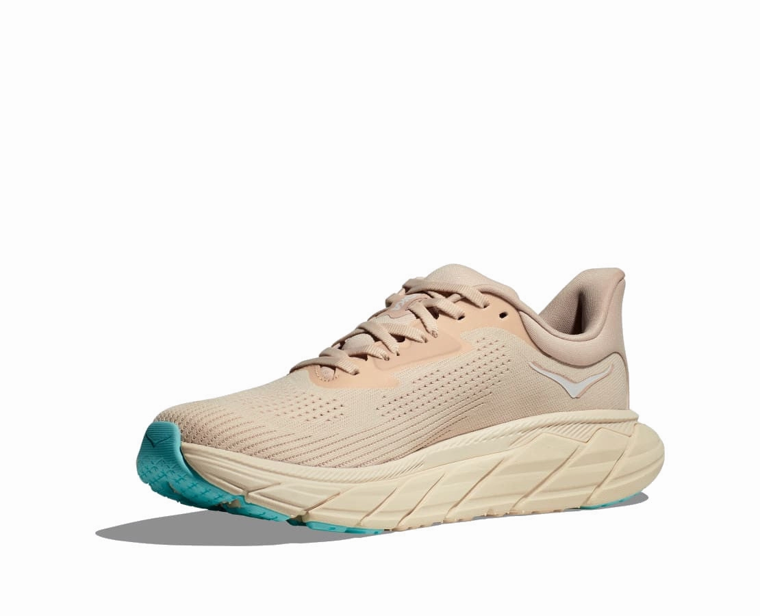 Pronated Feet Hoka Women's Arahi 7 Sneaker - Vanilla/Cream