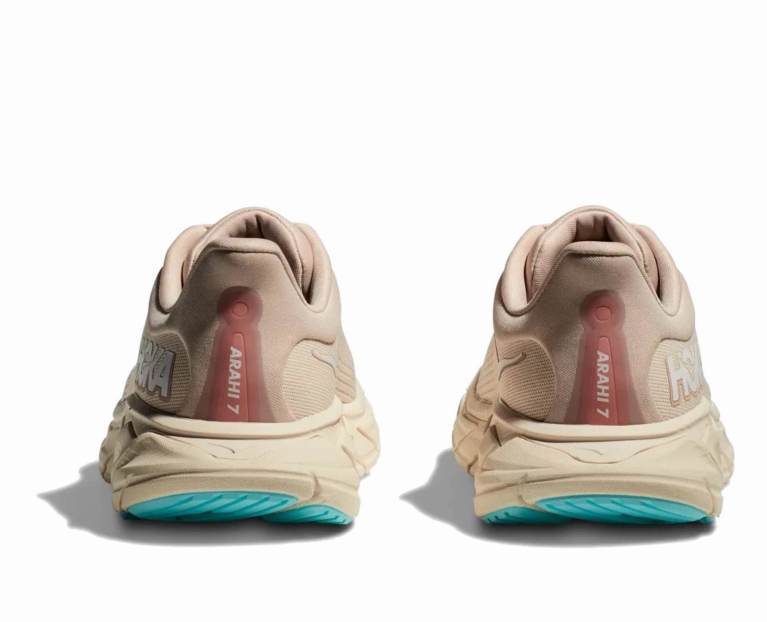 Hoka Women's Arahi 7 Sneaker - Vanilla/Cream Hibbett Sports